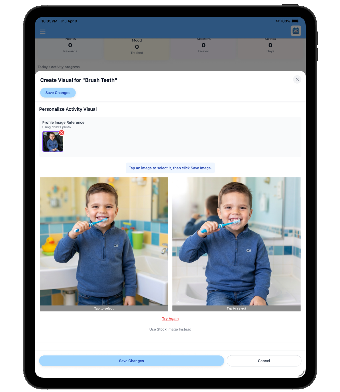AI-personalized image of your child