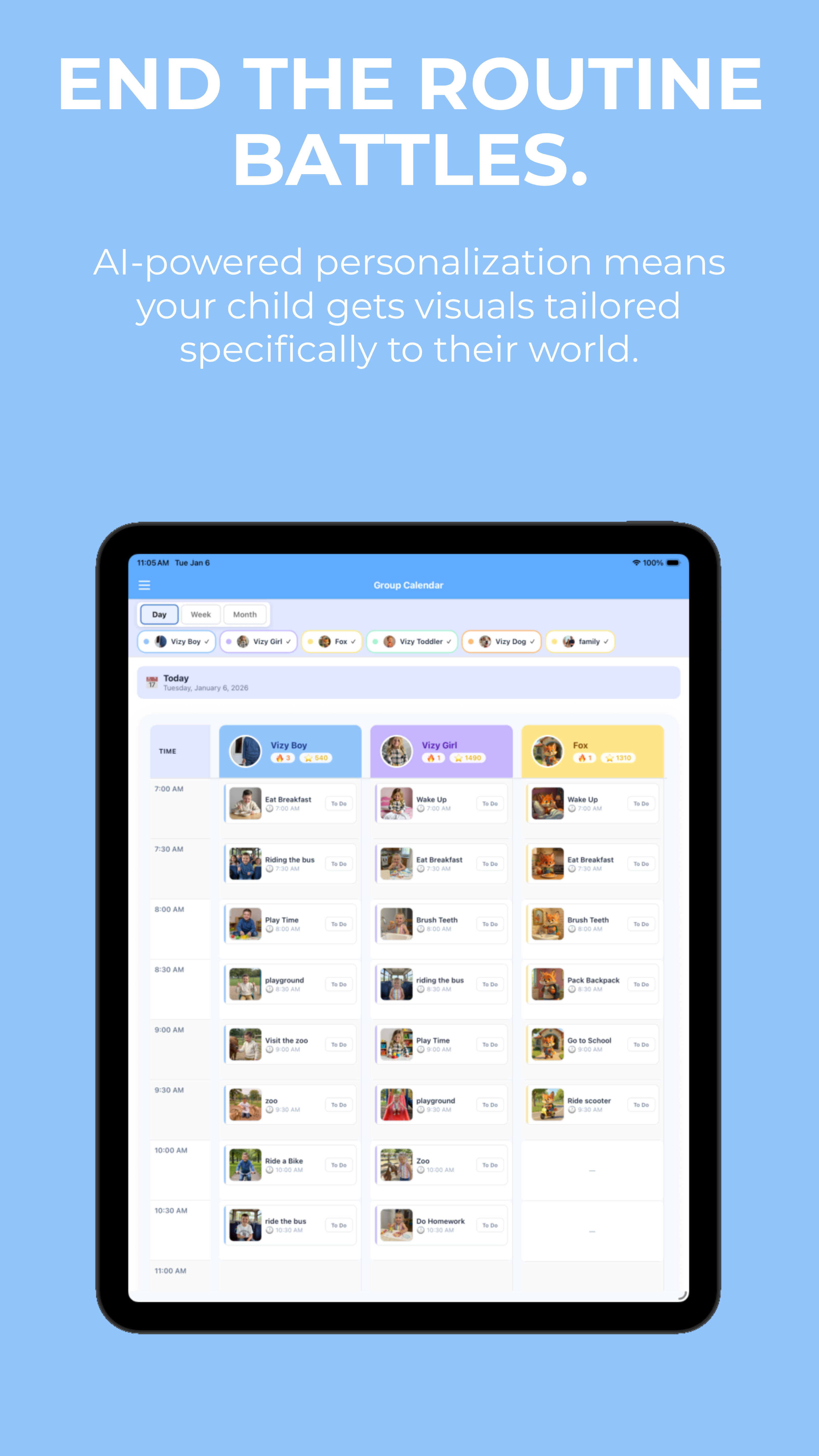 End the routine battles at bedtime