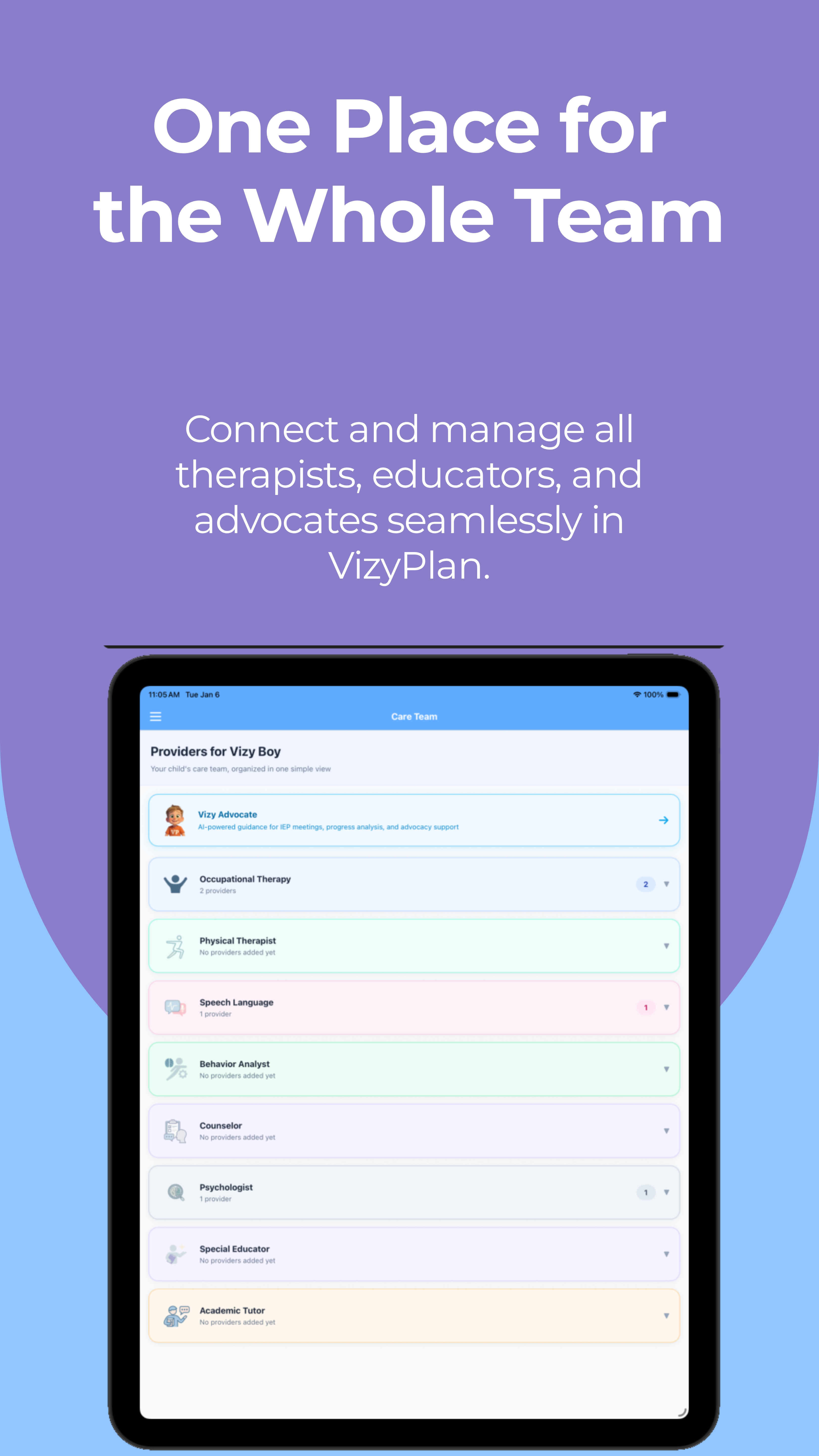 One place for the whole team to track safety goals