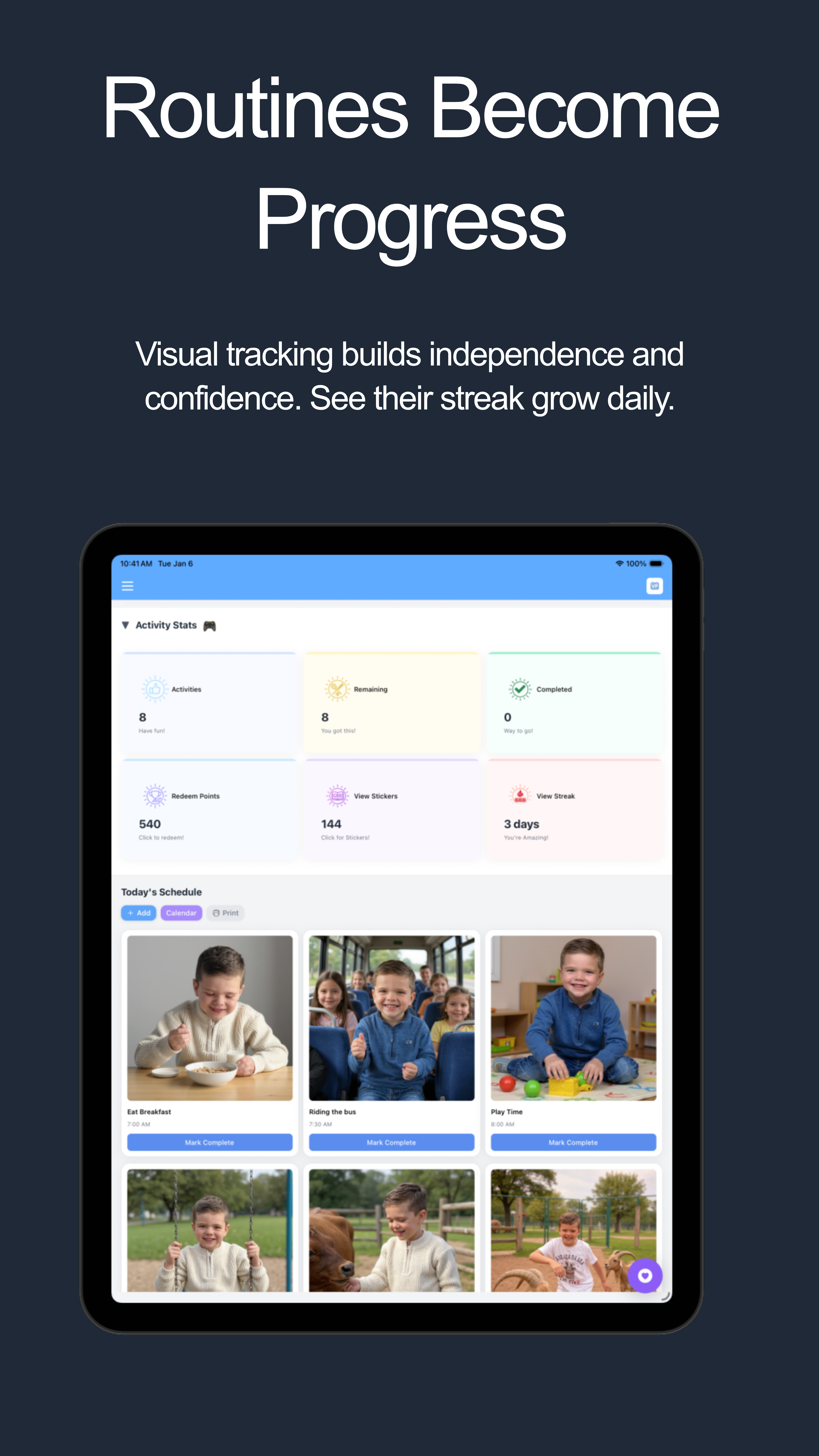 Routines become progress over time