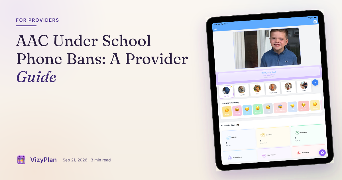 AAC Under School Phone Bans: A Provider Guide