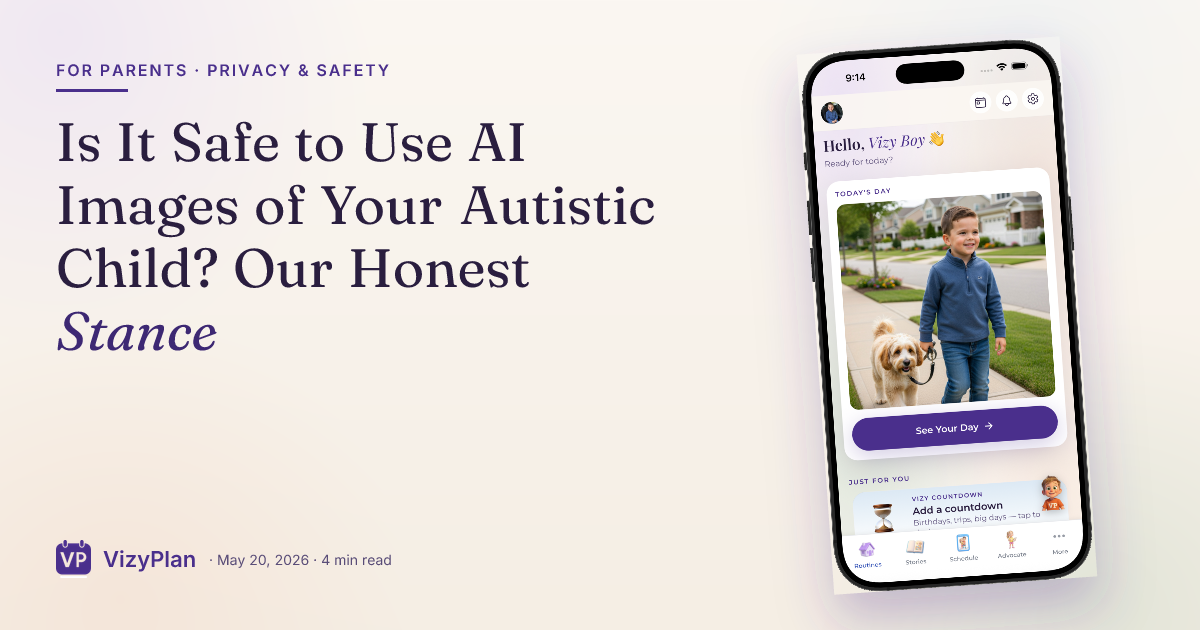 Is It Safe to Use AI Images of Your Autistic Child? Our Honest Stance