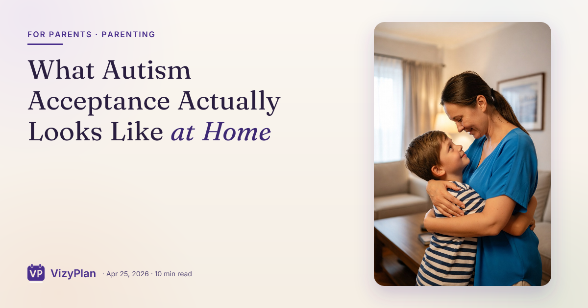 What Autism Acceptance Actually Looks Like at Home