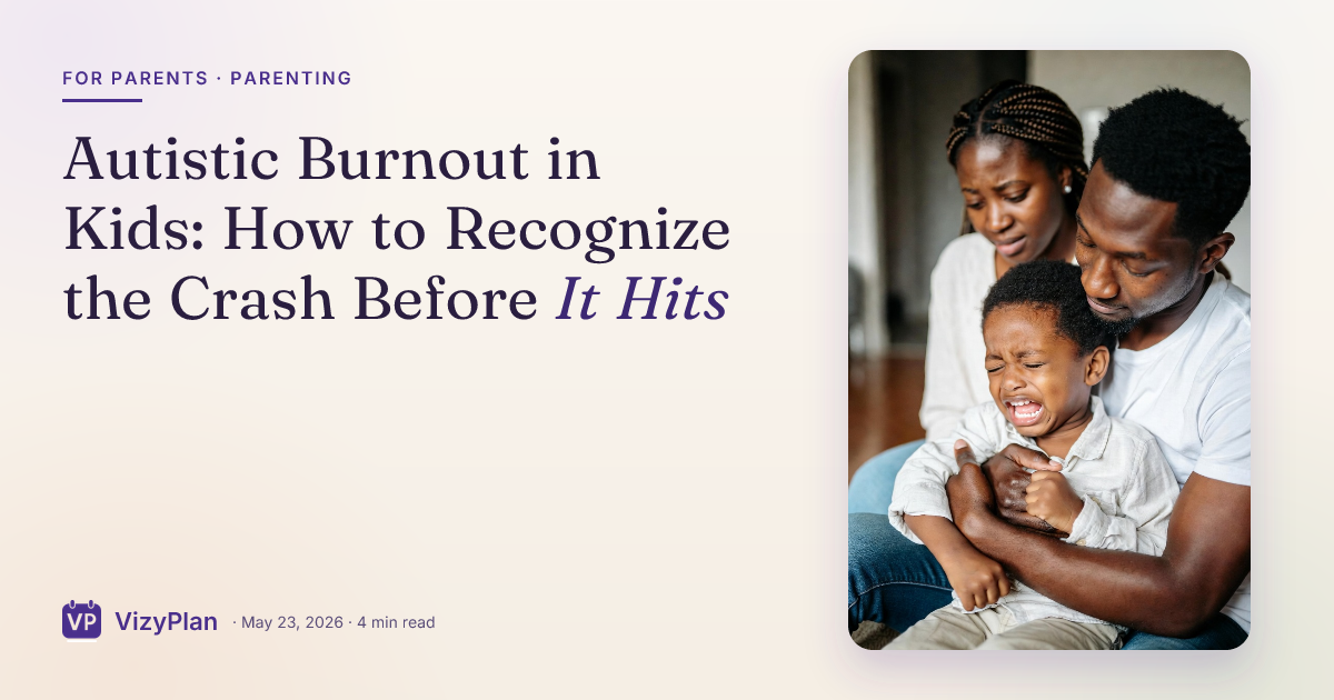Autistic Burnout in Kids: How to Recognize the Crash Before It Hits