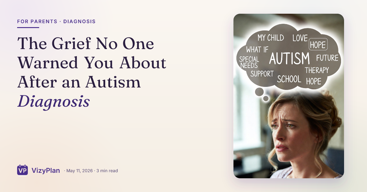 The Grief No One Warned You About After an Autism Diagnosis