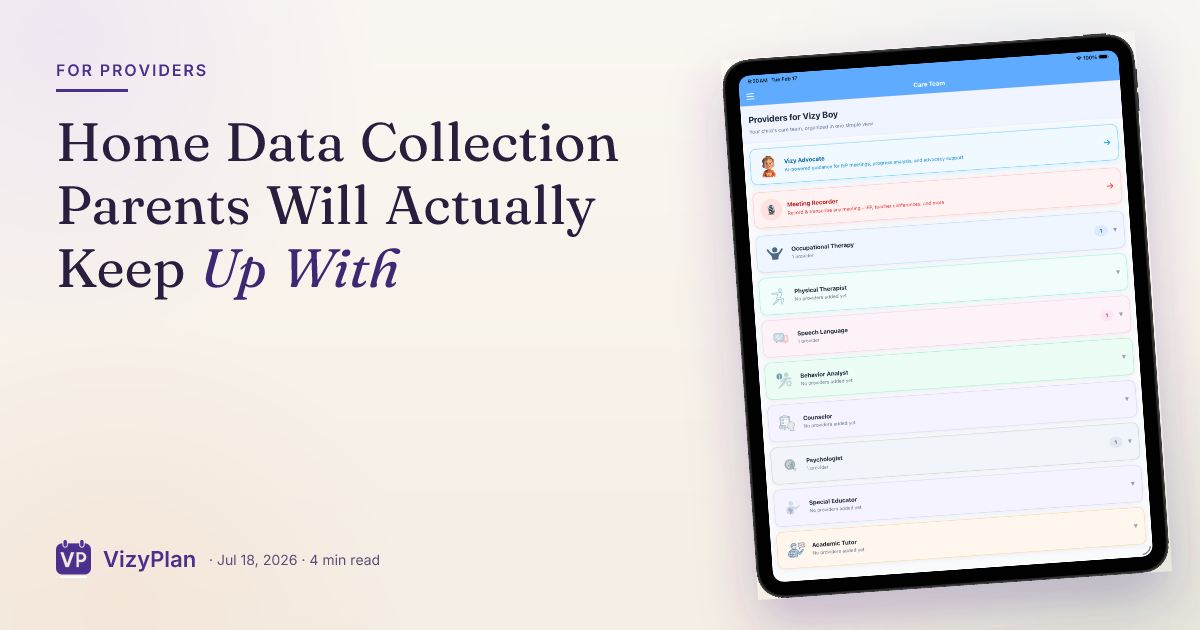 Home Data Collection Parents Will Actually Keep Up With