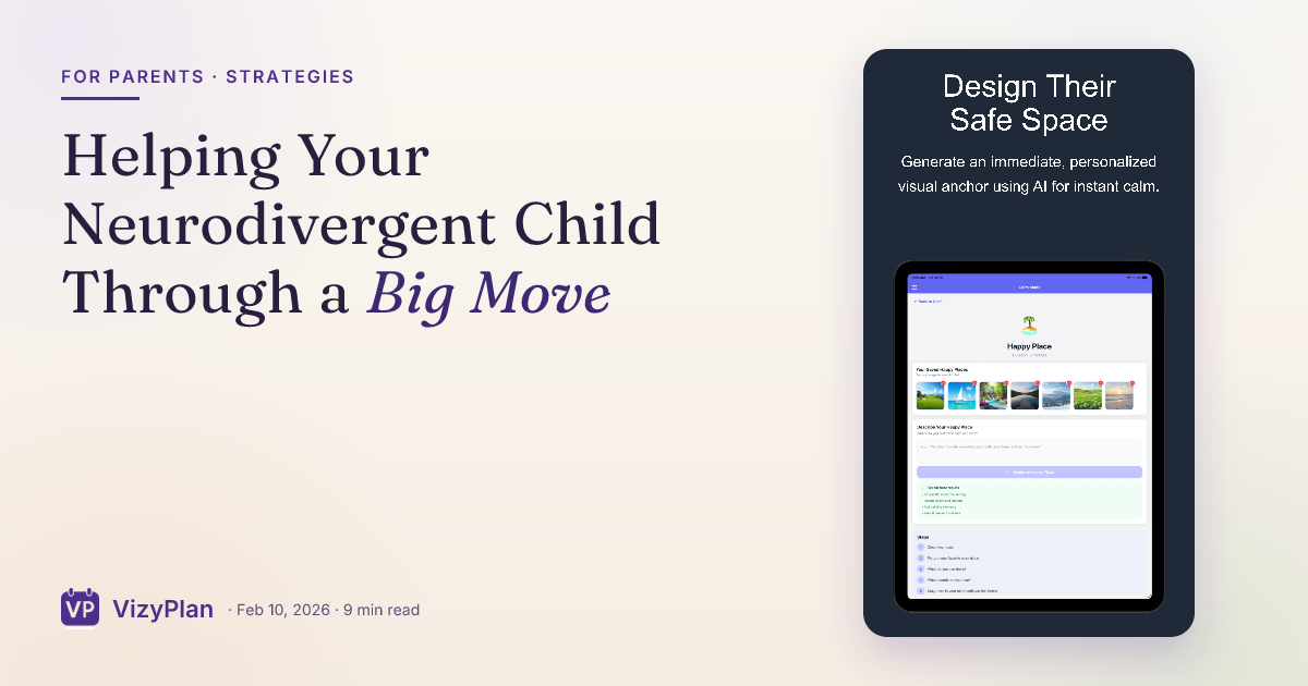 Helping Your Neurodivergent Child Through a Big Move