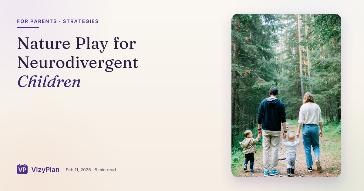 Nature Play for Neurodivergent Children