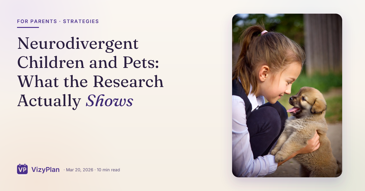 Neurodivergent Children and Pets: What the Research Actually Shows