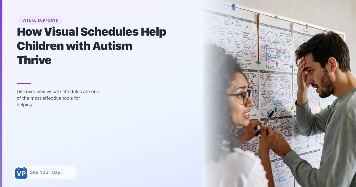 Visual Schedule for Autism: How They Help Kids Thrive