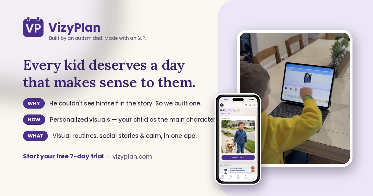 VizyPlan for Providers — Visual Supports for Your Caseload