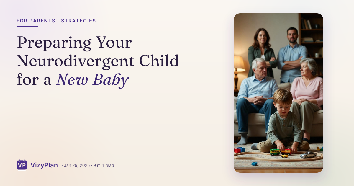Preparing Your Neurodivergent Child for a New Baby