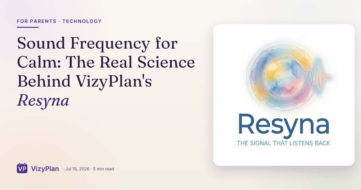 Sound Frequency for Calm: The Real Science Behind VizyPlan's Resyna