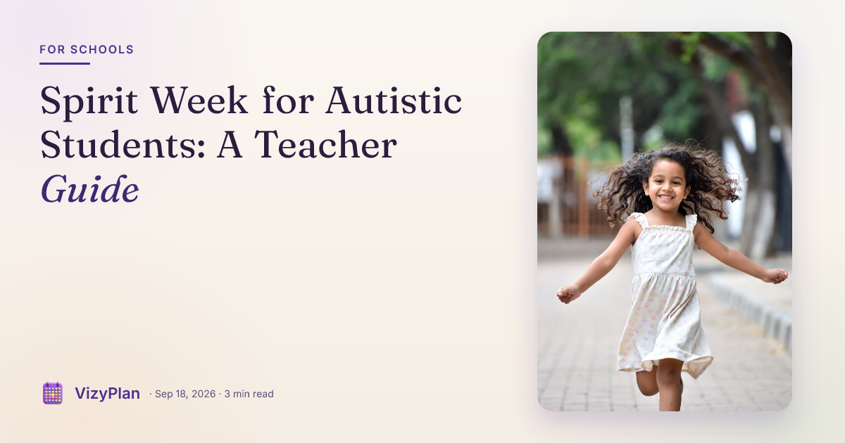 Spirit Week for Autistic Students: A Teacher Guide