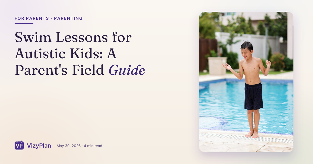 Swim Lessons for Autistic Kids: A Parent's Field Guide