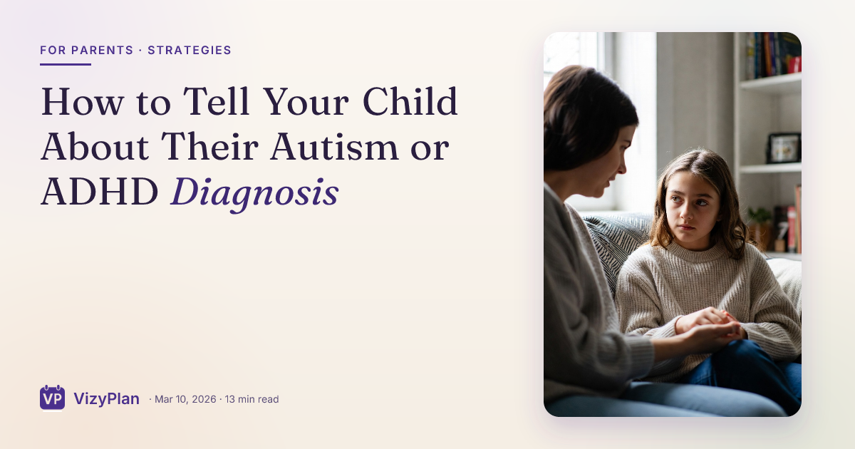 How to Tell Your Child About Their Autism or ADHD Diagnosis