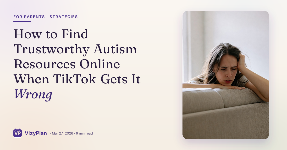 How to Find Trustworthy Autism Resources Online When TikTok Gets It Wrong